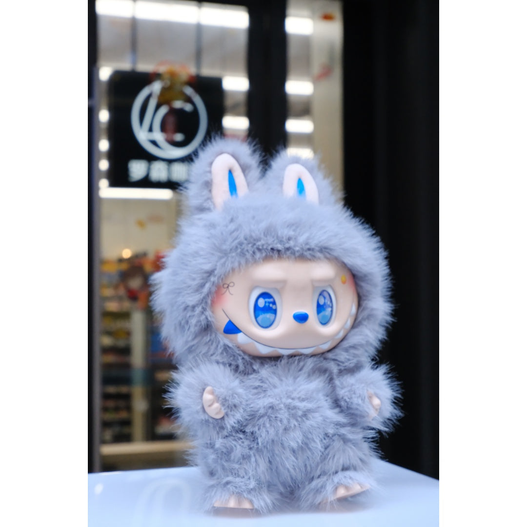 38CM Gray Magnetic Tail zimomo angel labubu