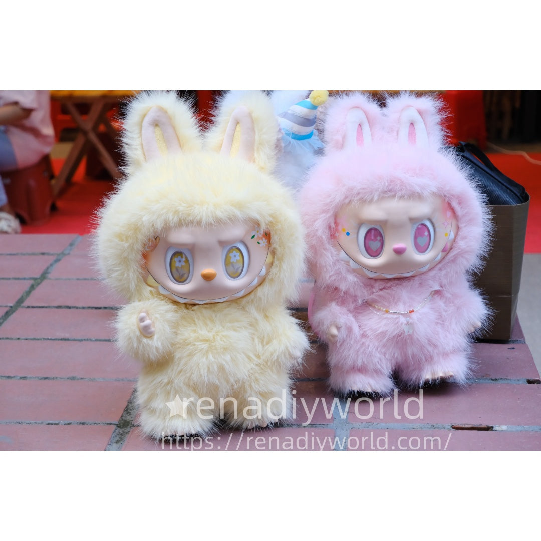 38CM yellow zimomo angel labubu