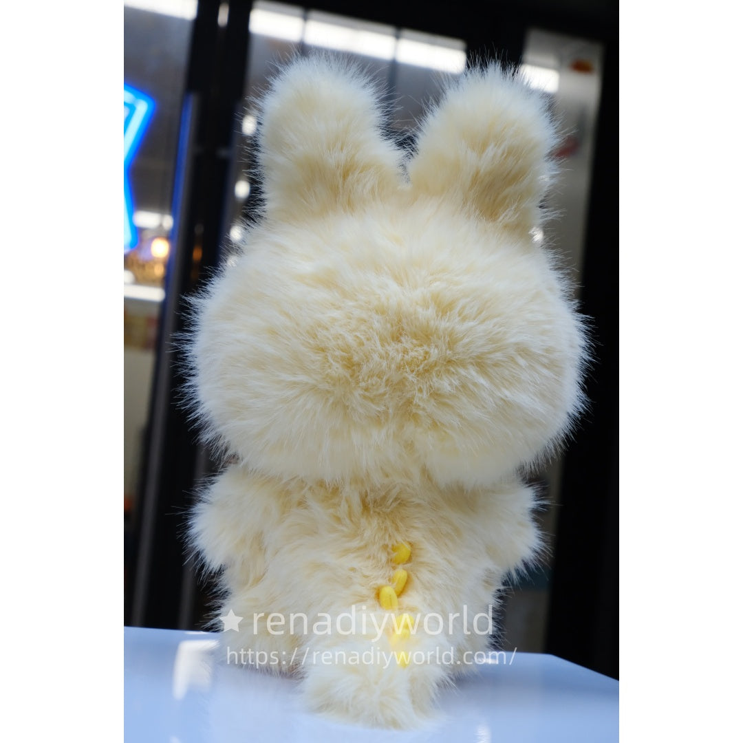 38CM yellow zimomo angel labubu