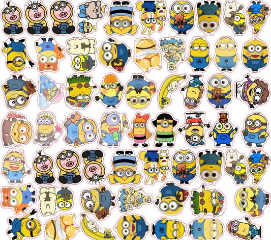 2/4/6cm  Minions  アクリル 小黄人