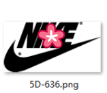 Special Price DIY NIKE Iron-on Clothes Stickers