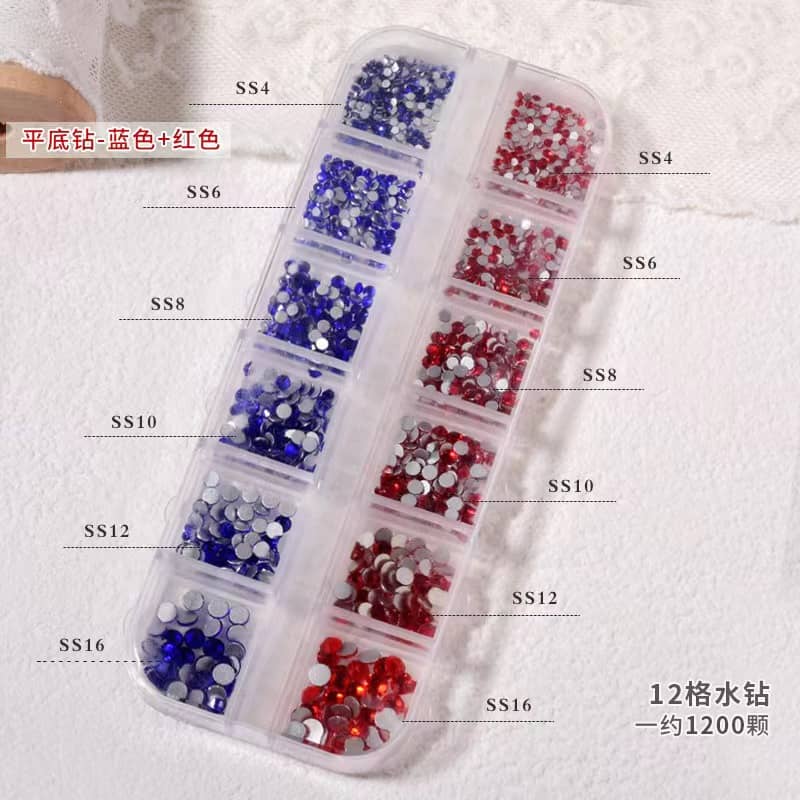 Clearance sale: Circular slide frying pan crystal nail parts