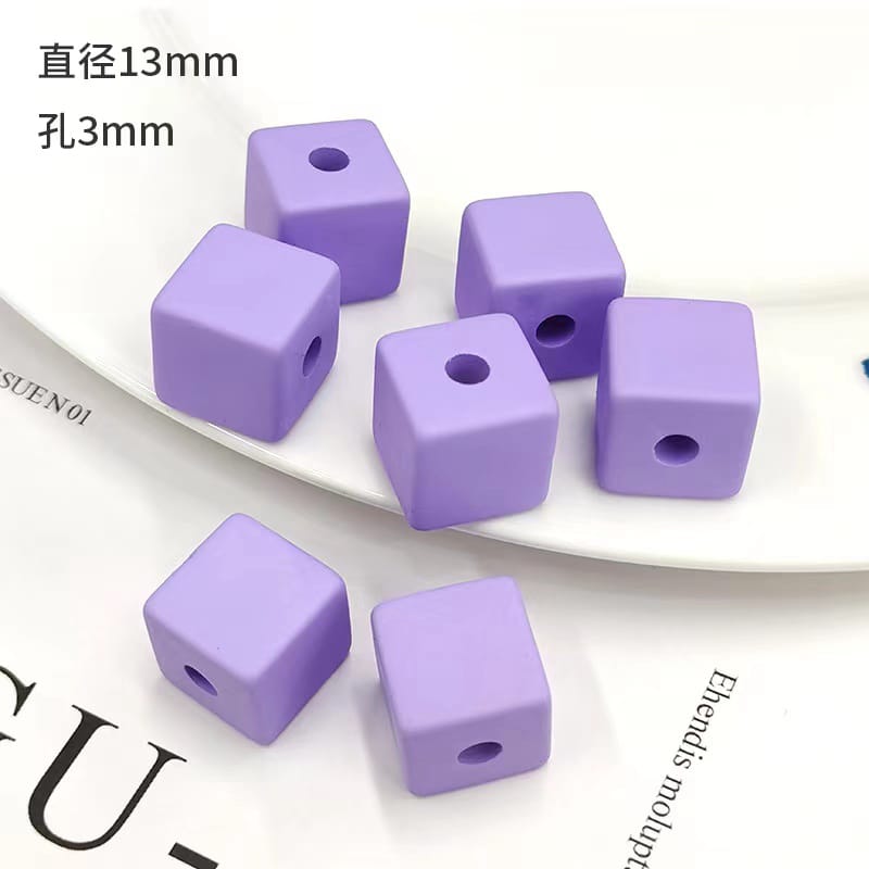 Clearance price Paint square beads D8