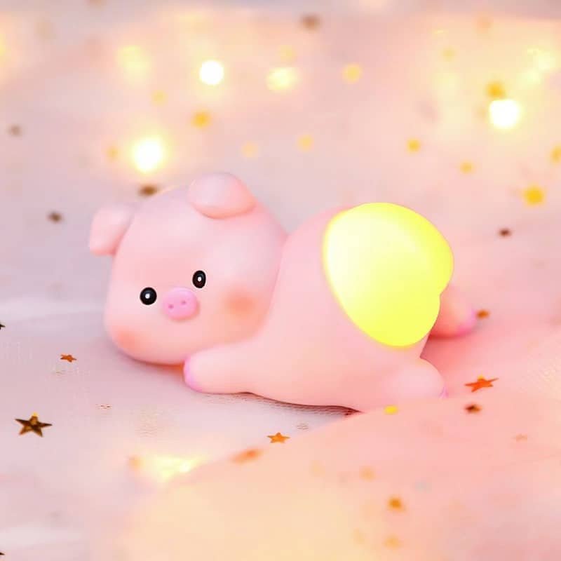 LED glowing ornament Kuromi Pig