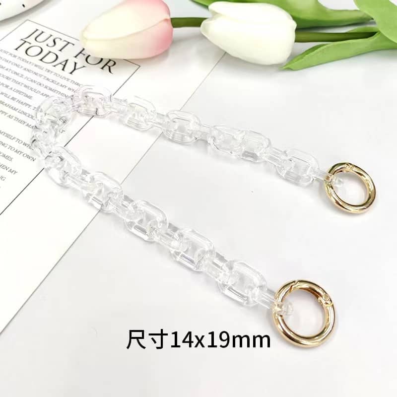 Clearance price Transparent keychain * Chain 30~34pcs G2