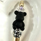 Updated 6-color alloy small crown beads