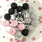 Clearance sale 20MM rhinestone beads 20mm pointed ball