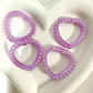 Clearance price: Transparent Jelly Heart Ring Beads in 3 colors