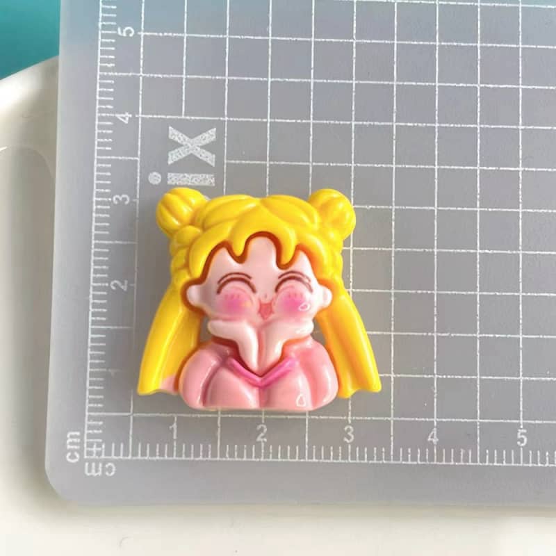 Sailor Moon Deco Parts Small DIY Beautiful Girl Warrior 12 Pieces