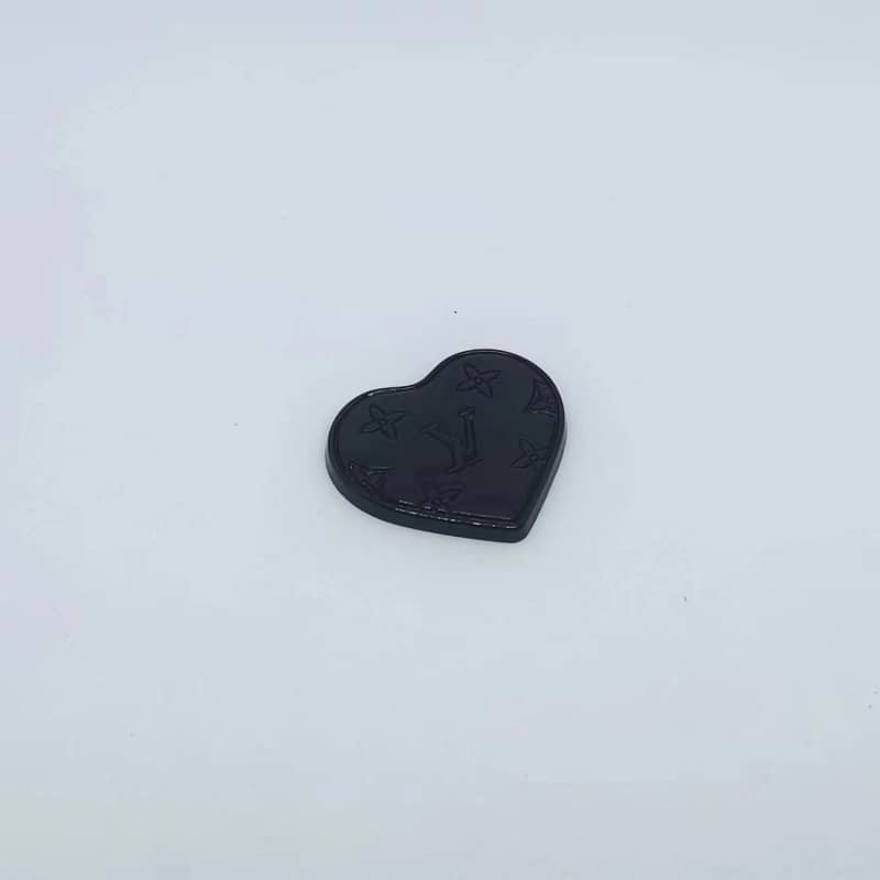 Heart LL--VV Cabochon Metal/Slow Shipping