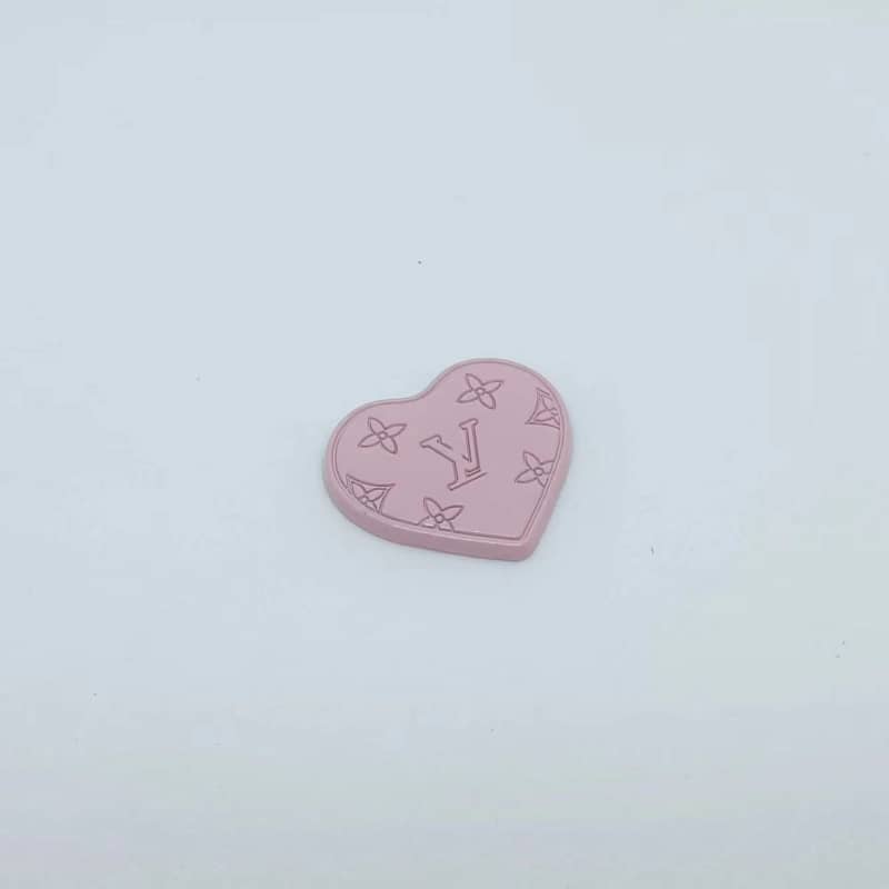 Heart LL--VV Cabochon Metal/Slow Shipping