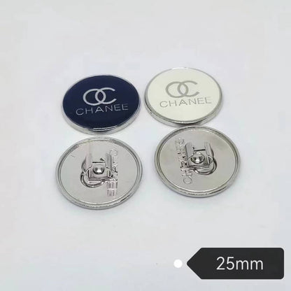 丸い銀CCヘアゴム用カボション25MM　ピンクと紫増えた！／遅い運送