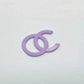 Large CC metal cabochon 36*29MM Band / Slow shipping