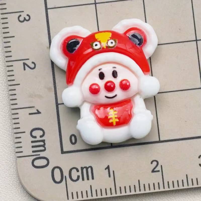 Baby Anpanman Deco Parts Small DIY Face Pack Superman 8PCS