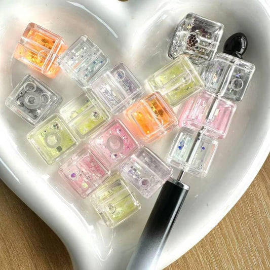 Clearance sale: Square water luminous beads 16mm