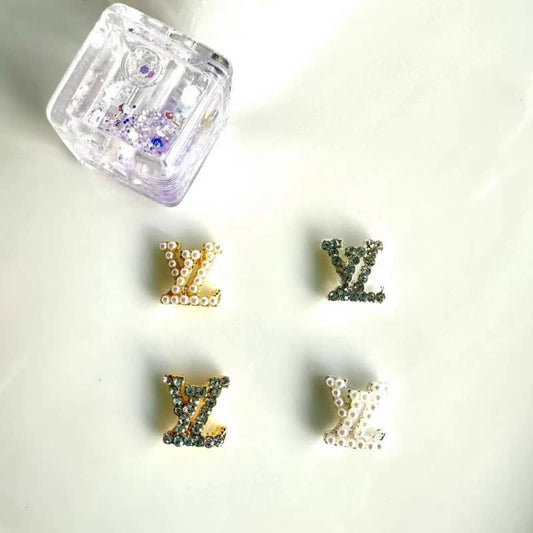 Diamond/Pearl LL--VV Nail Parts 8*9MM/Slow Shipping