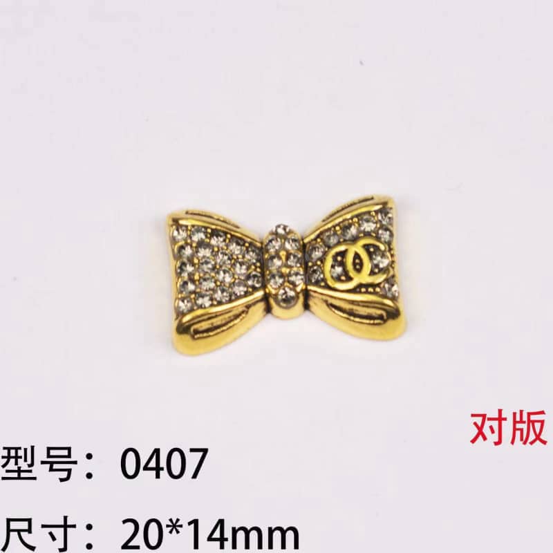 Diamond Gold CC Metal Cabochon / Slow Shipping