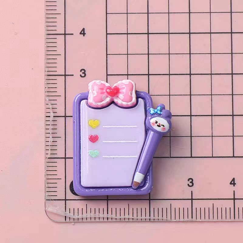 Note San-ri-o Deco Parts Small Diy 10PCS