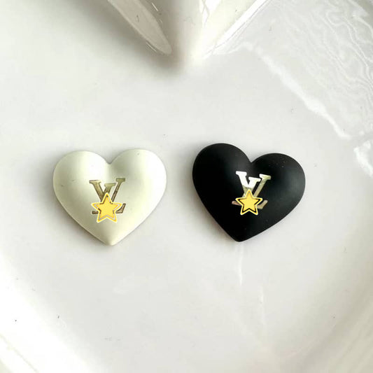 LL--VV Heart Cabochon 22*18MM/Slow Shipping