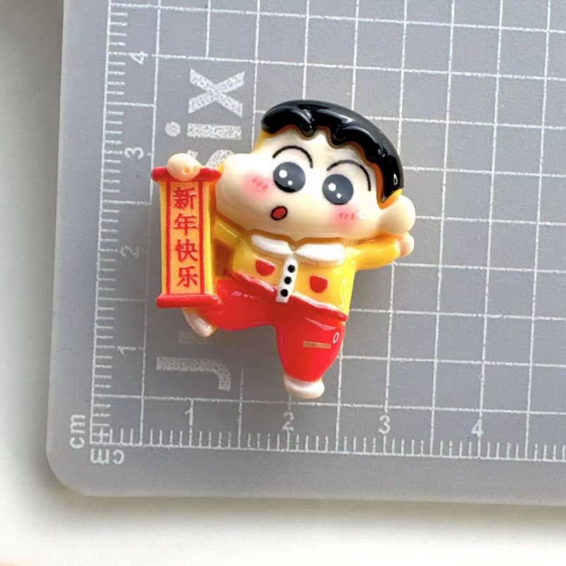 New Year Shin-chan Deco Parts Small DIY 10PCS