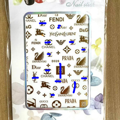 New brand nail stickers