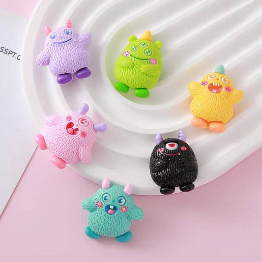 Cute Monster Deco Parts Small DIY 12PCS