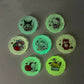 Luminous San-ri-o Plate Decoration Parts San-ri-o 14PCS