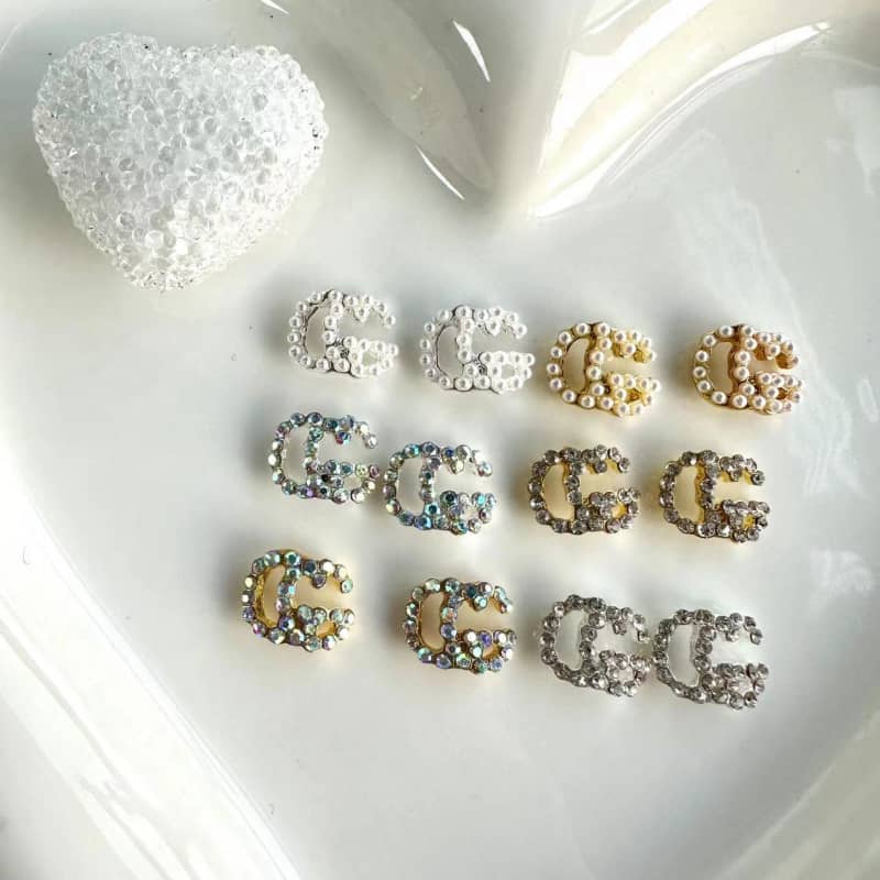 GG Diamond/Pearl Nail Pearl 10*8MM/Slow Shipping