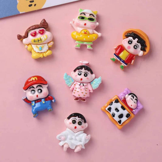 しんちゃんデコパーツ小Diy小新16PCS