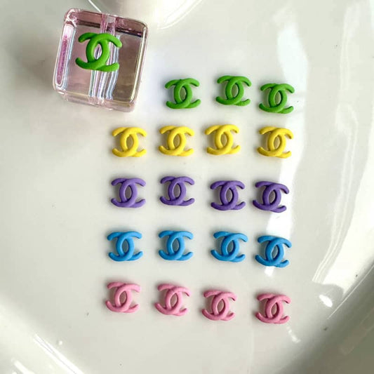 Colorful CC Nail Parts 6*8MM/Slow Shipping