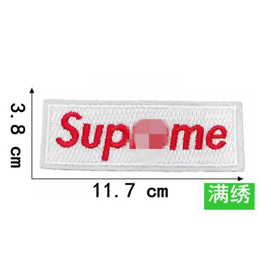 Large Su-pre-me patch 11.7*3.8CM / Slow delivery