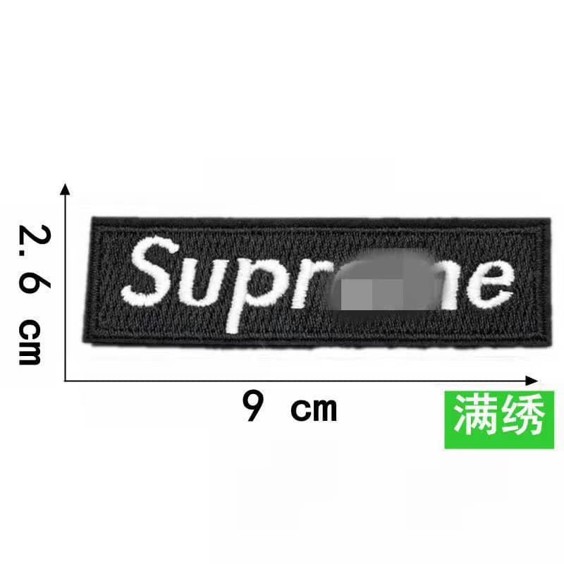 Small Su-pre-me patch 3*9CM/Slow delivery