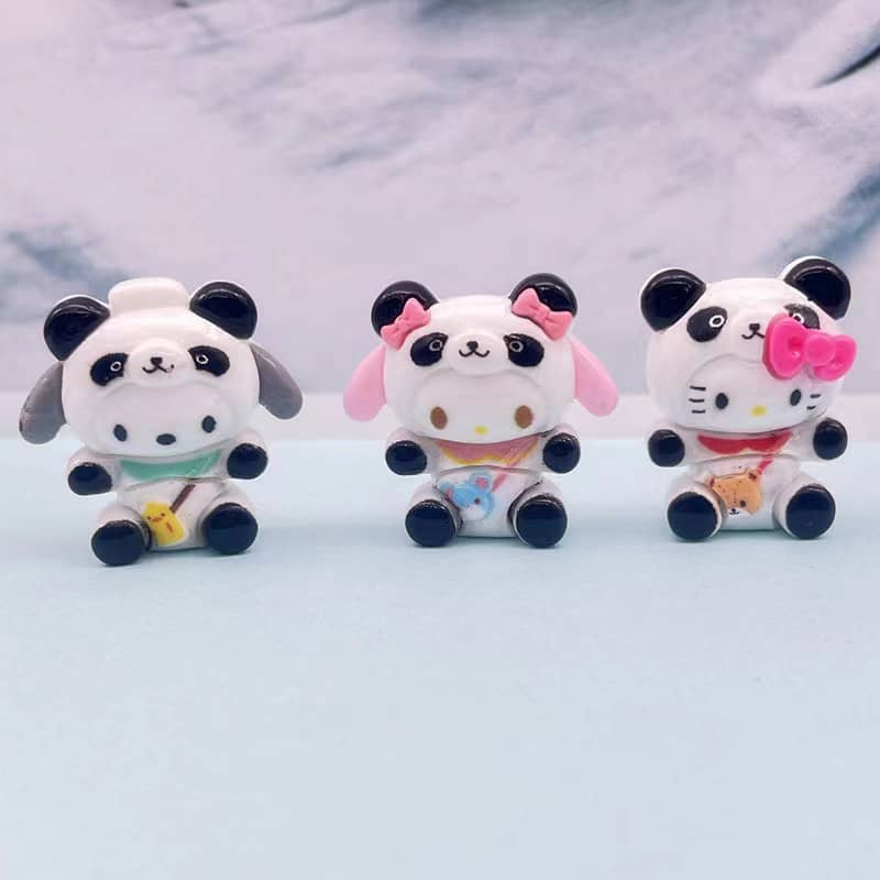 Panda　San-ri-oデコパーツ小Diy