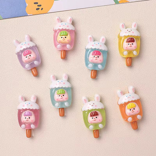 Luminous Ice Cream Deco Parts 16PCS