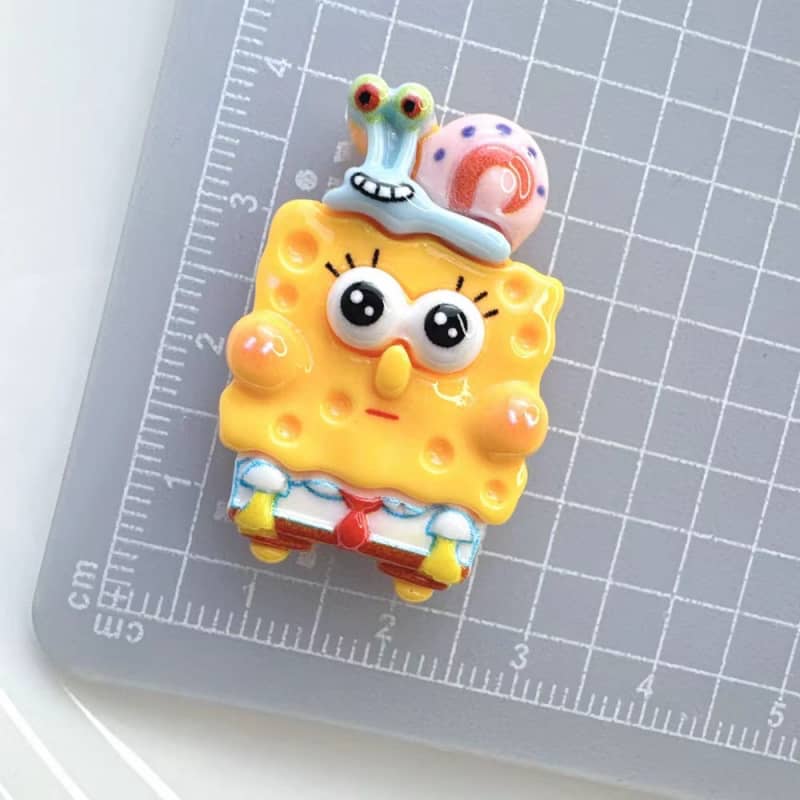 Medium DIY Baby Spongebob Decorative Parts Seaweed Jewelry 9PCS