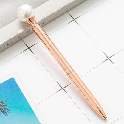 Pearl Macaron Metal Ballpoint Pen