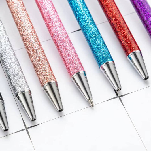 Glitter Metal Ballpoint Pen