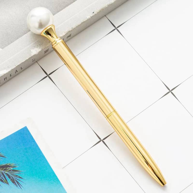 Pearl Macaron Metal Ballpoint Pen