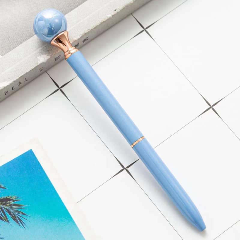 Pearl Macaron Metal Ballpoint Pen