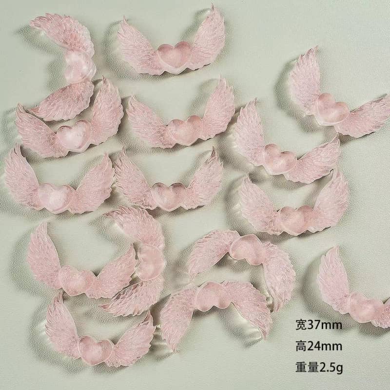 Angel Wings Decoration Parts Small DIY 12PCS