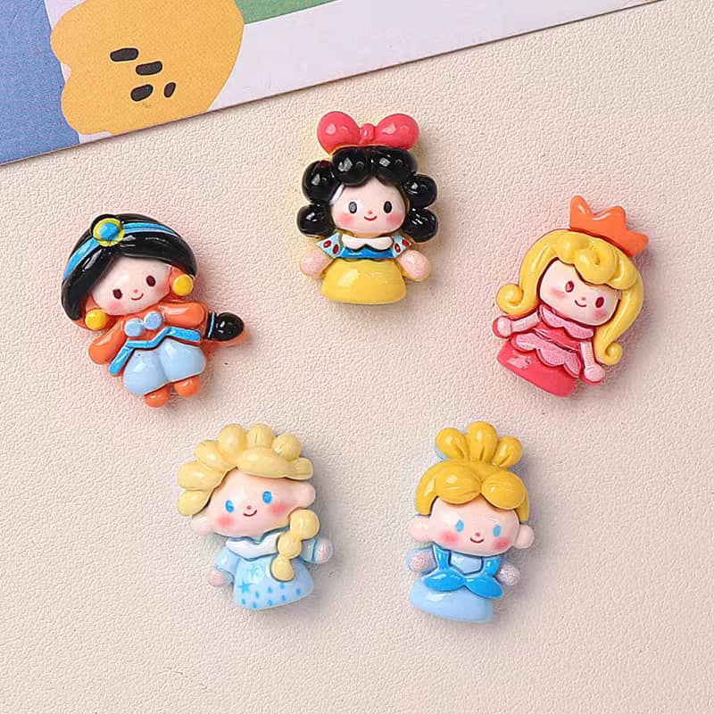 Princess Deco Parts Small DIY 10PCS