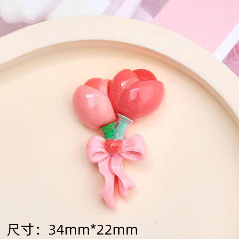 Tulip balloon decoration parts 10PCS