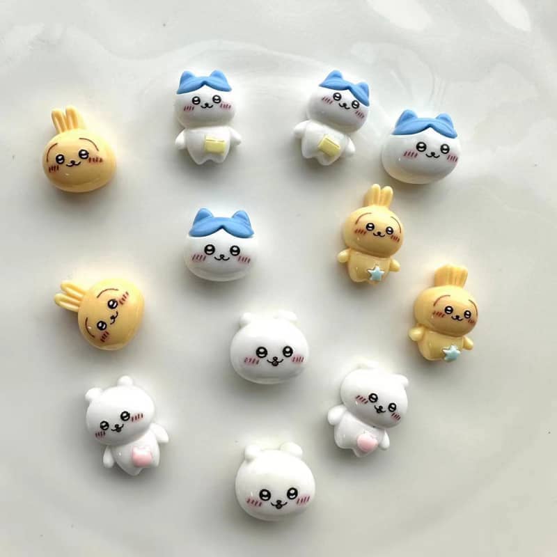 ちいかわchiikawaデコパーツ小Diy18PCS（复制）