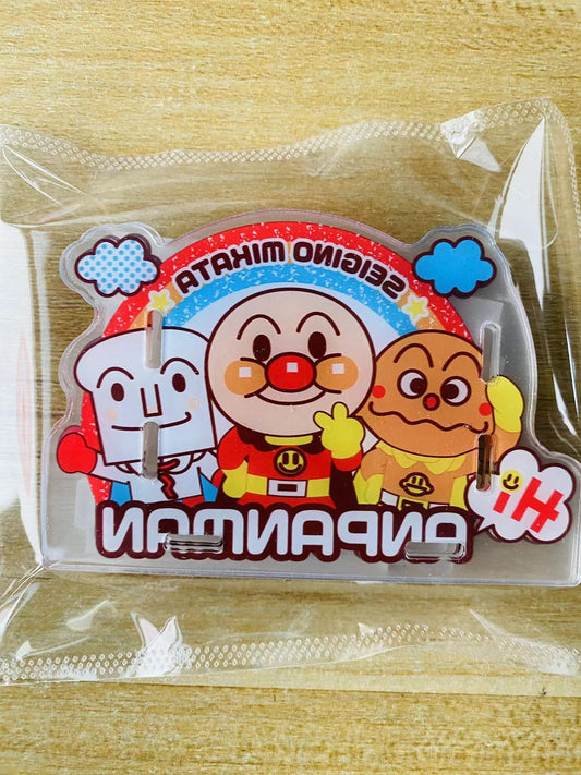 10cm Anpanman Acrylic Pen Holder, Set