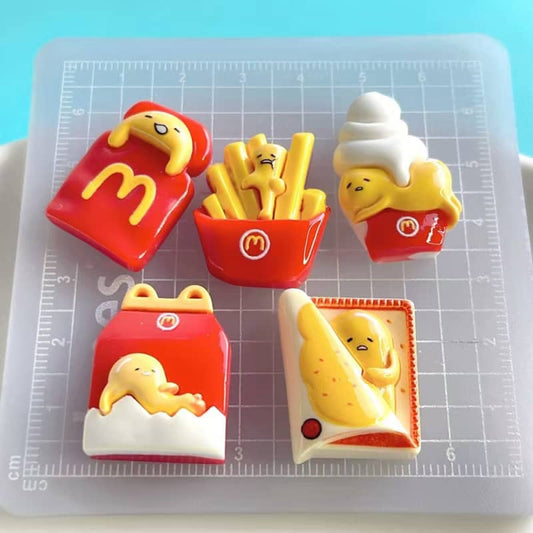 マクドナルドたま君デコパーツ小Diy10PCS