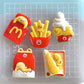 マクドナルドたま君デコパーツ小Diy10PCS