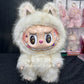 38CM white  cat  labubu zimomo