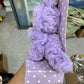 17cm purple zimomo labubu customized doll