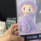 17cm purple zimomo labubu customized doll