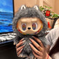 38CM black zimomo angel labubu
